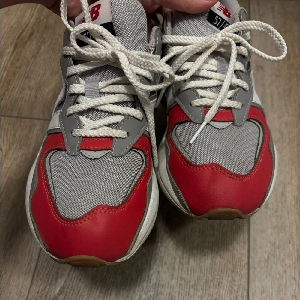 New Balance Kids 57/40 colour-block sneakers